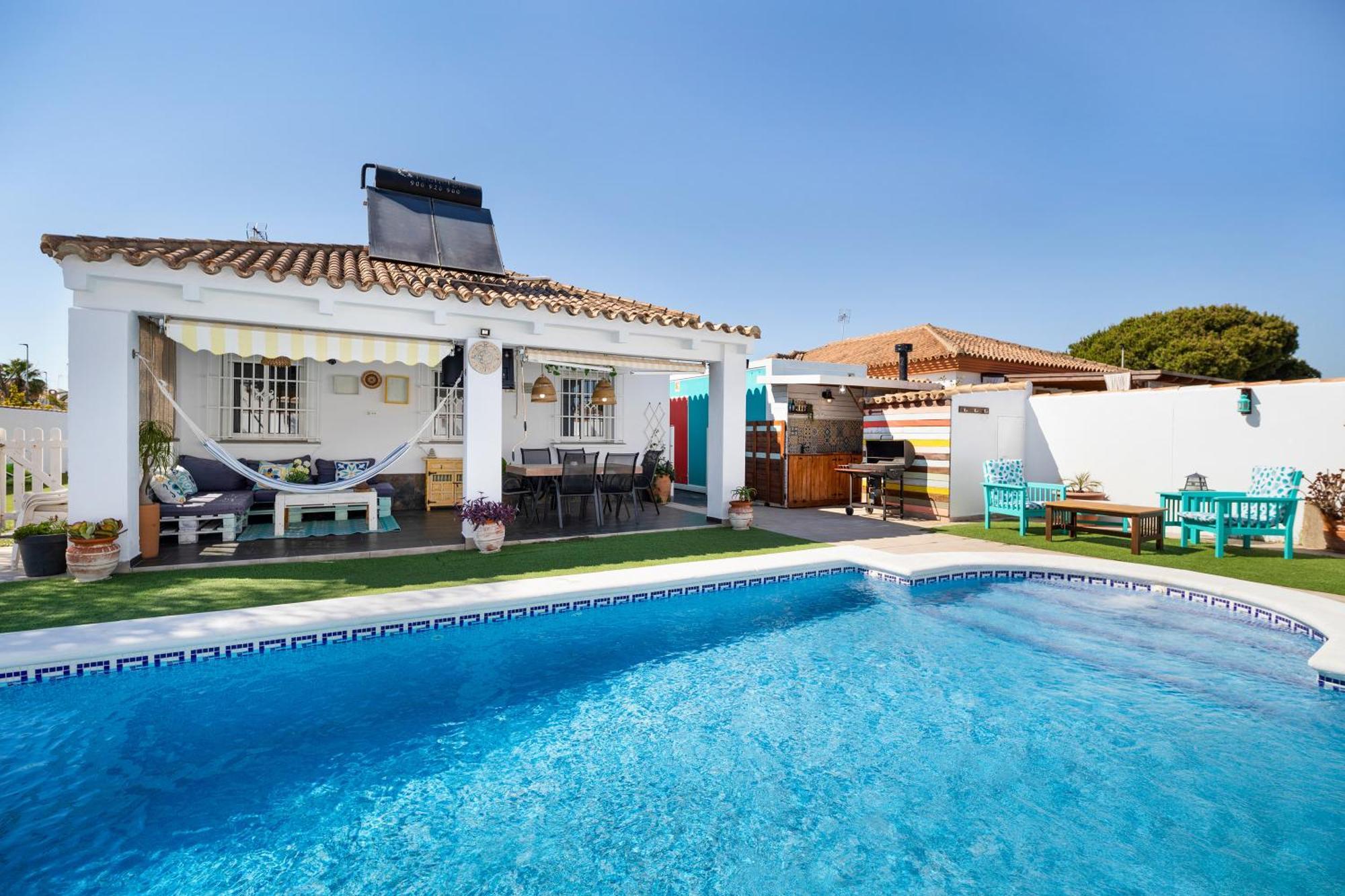Casa Las Golondrinas-Solo Familias Chiclana de la Frontera Buitenkant foto