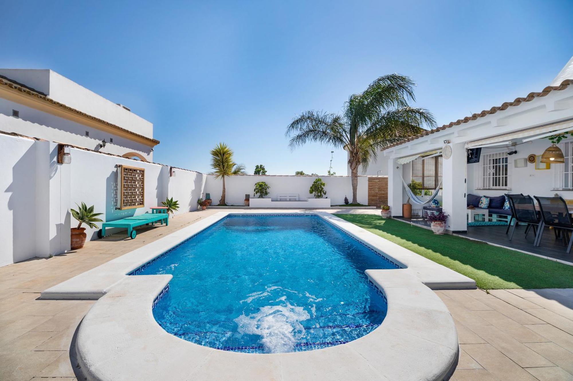 Casa Las Golondrinas-Solo Familias Chiclana de la Frontera Buitenkant foto